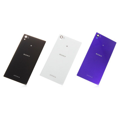 Back cover for Sony Xperia Z1 Nero