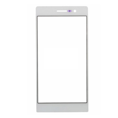 Huawei Ascend P7 Cristallo frontale bianco