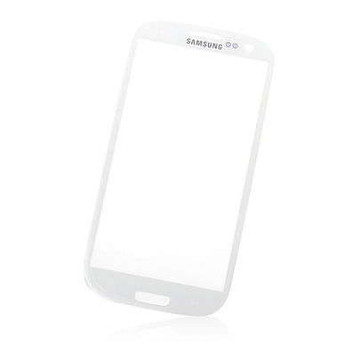 Front Cristal Samsung Galaxy S III Argento