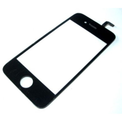 Repuesto Cristal con Digitalizador y Marco iPhone 4 Negro