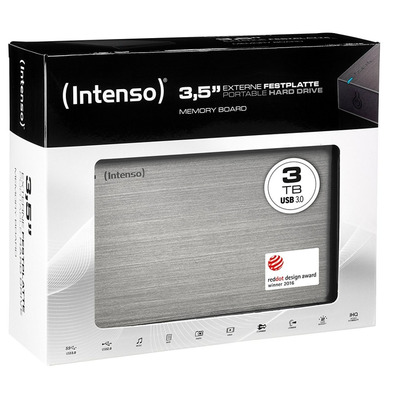 Hard disk esterno Intenso 6033512 4 TB 3.5" USB 3.0