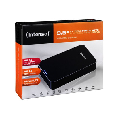 Hard disk esterno Intenso Memory Center 4tb 3.5" Nero