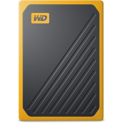 Hard disk esterno SSD Western Digital My Passport Go 500 GB Giallo