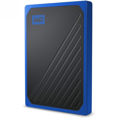 Hard disk esterno SSD Western Digital My Passport Go 500 GB Blu