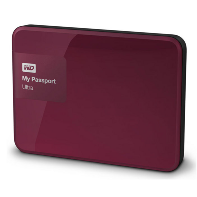 Western Digital My Passport Ultra 2 TB USB 3.0 Rosso