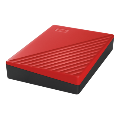 Disco Duro Externo Western Digital My Passport 4TB 2,5 '' Rojo