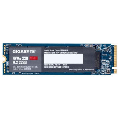 Disco Duro Gigabyte GP-GSM2NE3128GNTD SSD NVMe M. 2128,GB 2280