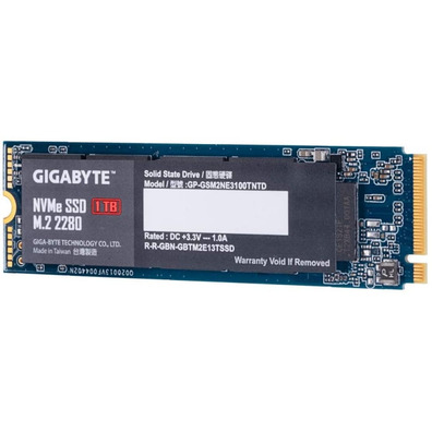 Disco Duro Gigabyte GP-GSM2NE3100TNTD SSD NVMe M. 2 1TB 2280