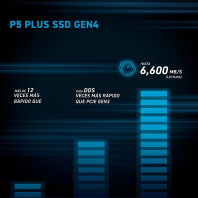 Disco Duro M. 2 SSD Cruciale 1TB P5 Plus PCIE 2280SS
