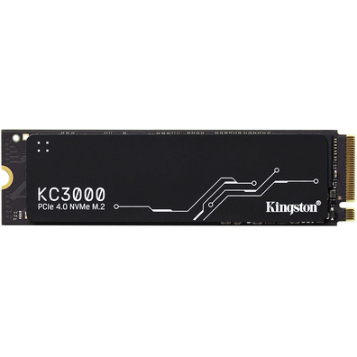 Disco Duro M2 SSD 4TB Kingston KC3000 PCIE 4,0 NVME