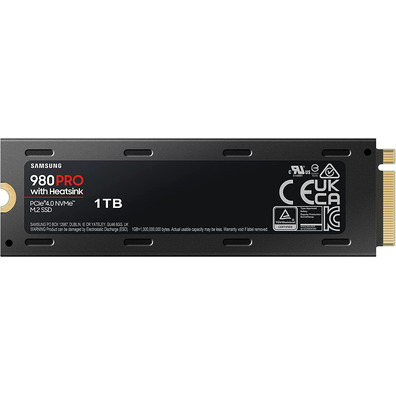 Disco Duro Samsung 980 Pro 1TB SSD M2 PCIe 4,0 NVM