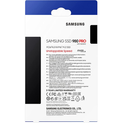 Disco Duro Samsung 980 Pro 1TB SSD M2 PCIe 4,0 NVM