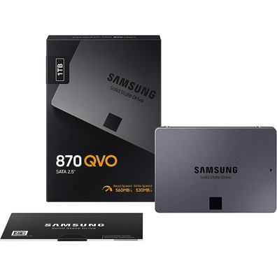 Disco Duro SSD 1 TB Samsung 870 QVO SATA 2,5 ' "