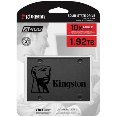 Disco rigido SSD 2.5 "Kingston SSDNOW A400 1920GB SATA 3