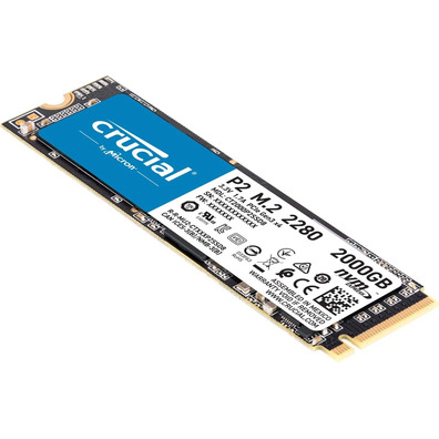 Disco Duro SSD Cruciale 2TB P2 PCIE M. 2 2280SS