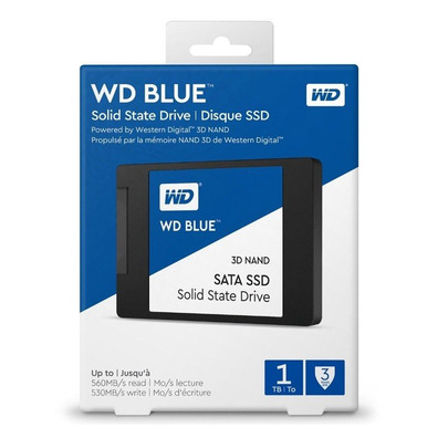 Disco Duro SSD Western Digital Blu SATA 3 1TB 2,5 ' "