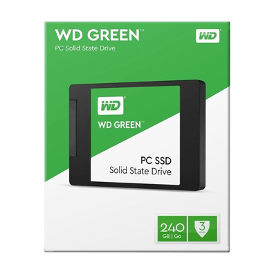 Disco Duro SSD Western Digital Green 240GB SATA 3 2,5 ' "