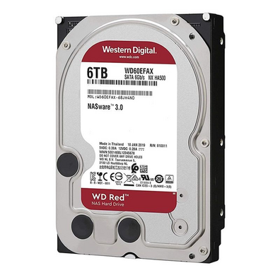 Disco Duro Western Digital RED NAS 6TB 3,5 '' SATA III WD60EFAX