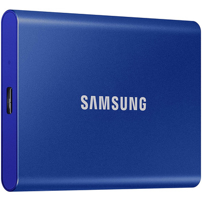 Disco Externo SSD Samsung Portable T7 1TB USB Elettrico Azul