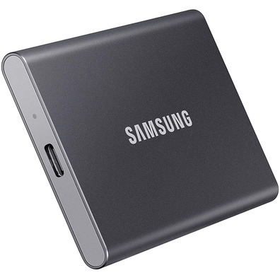 Disco Externo SSD Samsung Portable T7 1TB USB portatile Gris