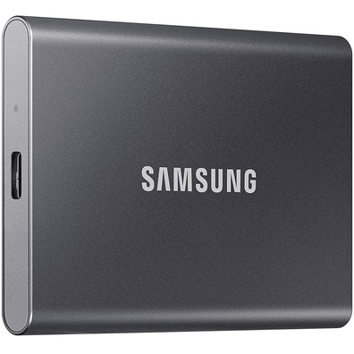 Disco Externo SSD Samsung Portable T7 2TB USB portatile Gris