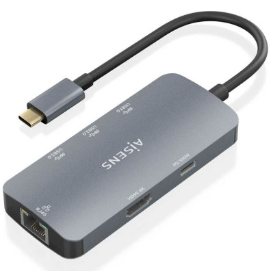 USB Docking Type C Aisens ASUC-6P019-GR