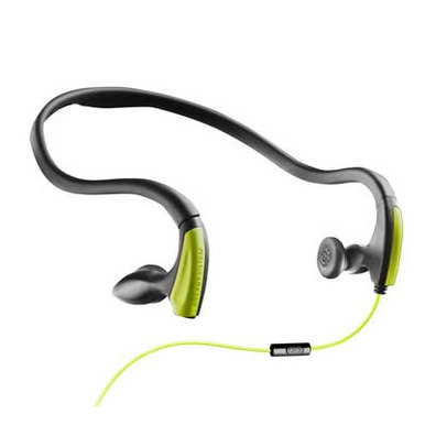 Sport Earphones Energy Running One Neon Green