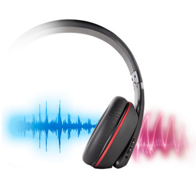 Sistema energetico Auricolare Bluetooth BT8 NFC neg / rosso