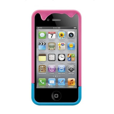 Cover per iPhone 4/4S Caramel Melt Viola