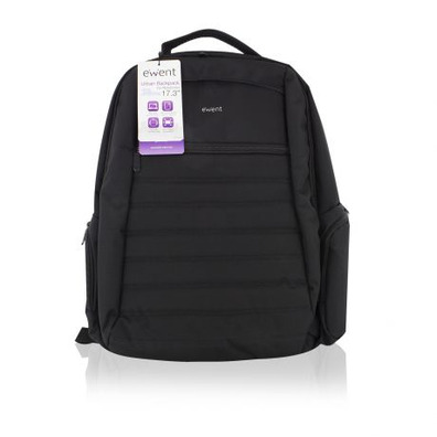 Ewent EW2528 Urban Mochila para Portátil 17,3 '' Negro