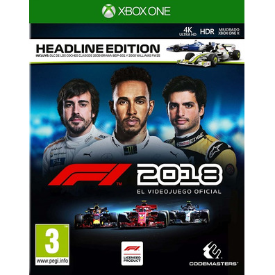 F1 2018 Headline Edition Xbox Uno