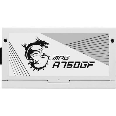 Fuente de Alimentación ATX 750W MSI MPG A750GF Bianco