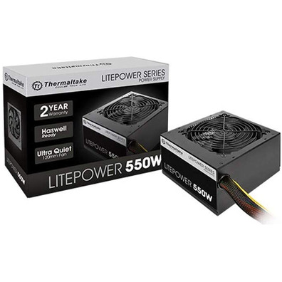 Fuente de Alimentación Thermaltake Litepower Negro ATX 550W