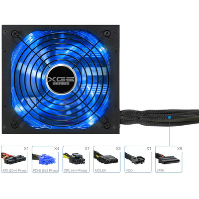 TooQ Xtreme Gaming Energy II 800W ATX alimentazione