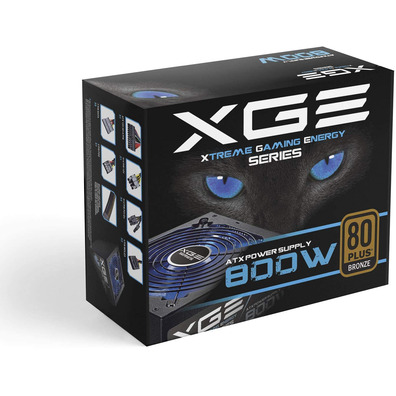 TooQ Xtreme Gaming Energy II 800W ATX alimentazione
