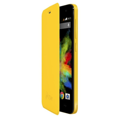 Flip Cover Wiko Bloom Bianco