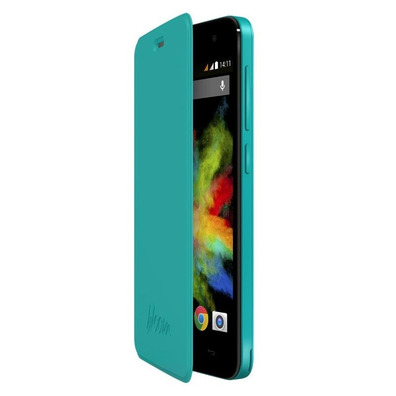 Flip Cover Wiko Bloom Turchese