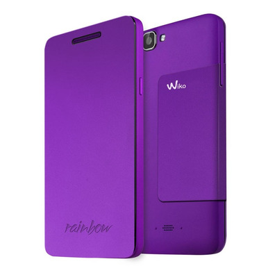 Flip Cover Wiko Rainbow Giallo