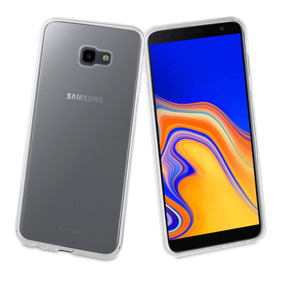 Coperchio In Cristallo Morbido Samsung Galaxy J4 Plus Trasparente