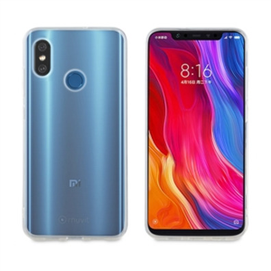 Coperchio In Cristallo Morbido Xiaomi Mi 8 Trasparente Muvit