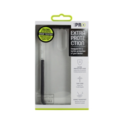 Cristallo Morbido Bump trasparente Nero Huawei Mate 10 Lite Muvit