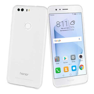 Transparent Crystal Soft Case Huawei Honor 8 Muvit