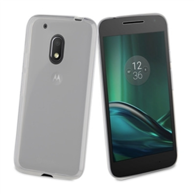 Caso cristallo morbido trasparente Motorola Moto G4 Giocare Muvit