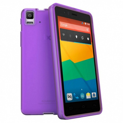 bq Aquaris E4.5 Gummie Cover Viola