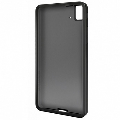 bq Aquaris E4.5 Gummie Cover Nero