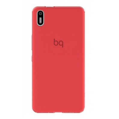 Red Gummy BQ Aquaris X5 Case