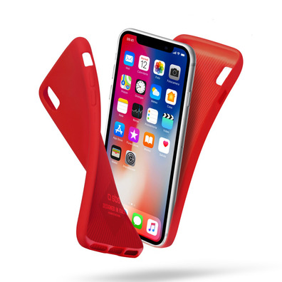 Cover Polo per iPhone X Rosso