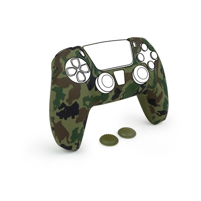 Funda Protectora BigBen + 2 Thumbstick Camo