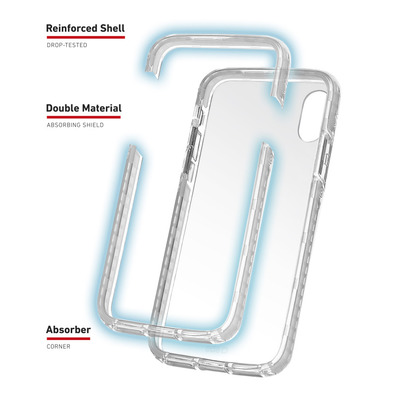 Cover Shock iPhone XR Infrangibile Collezione SBS