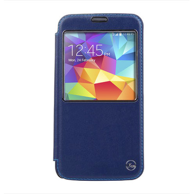 Flip Cover Windowed Samsung Galaxy S5 G900 Nero